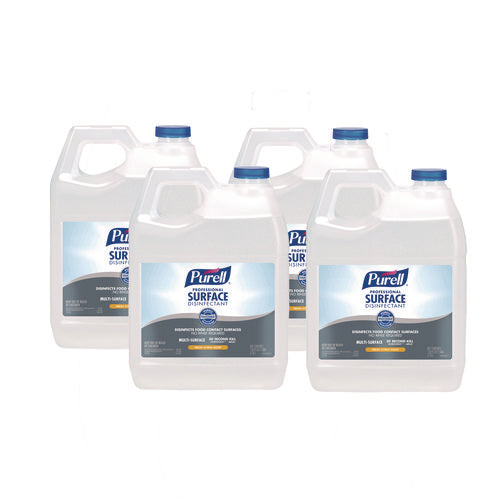 Image of PURELL® Professional Surface Disinfectant, Fresh Citrus, 1 Gal Bottle, 4/carton