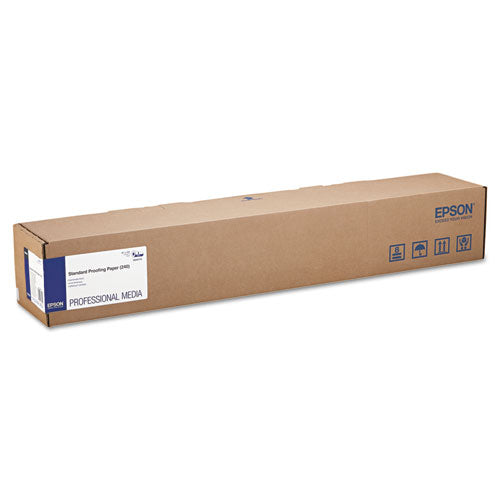 Image of Epson® Standard Proofing Paper Roll, 9 Mil, 36" X 100 Ft, Semi-Matte White