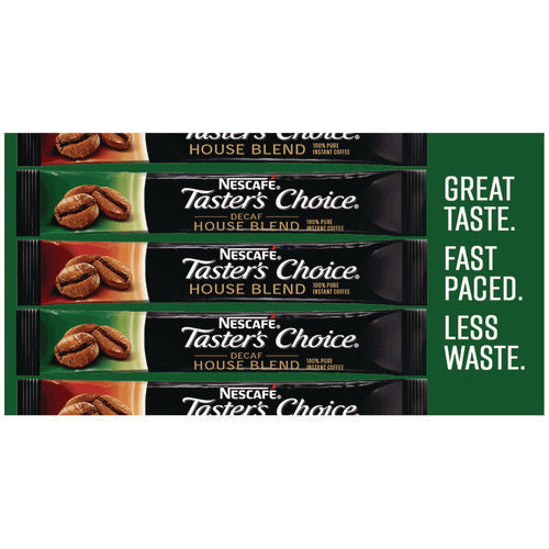 Image of Nescafe® Taster's Choice Stick Pack, Decaf, 0.06oz, 80/box, 6 Boxes/carton