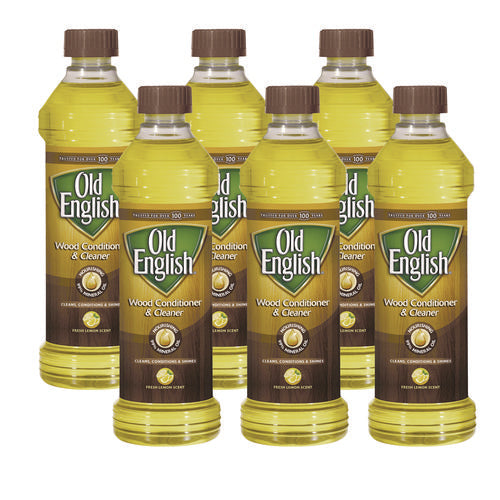 Image of OLD ENGLISH® Oil, Furniture, Fresh Lemon, 16 oz Bottle, 6/Carton