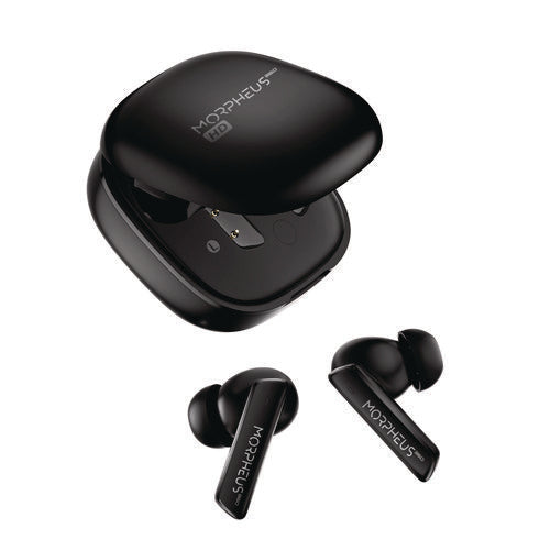 Image of Morpheus 360® Pulse ANC Hybrid Wireless Noise Cancelling Earbuds, Black