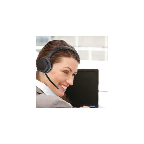 Image of Morpheus 360® HS6200MBT Wireless Mono Headset with Detachable Boom Microphone, Over the Head