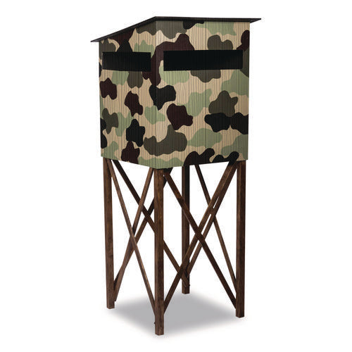 Image of Rust-Oleum® Camouflage Spray Paint, Flat Black, 12 oz Aerosol Can, 6/Carton