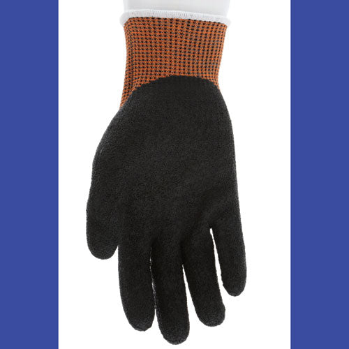 Image of MCR Safety Cut Pro 92743LT Gloves, Large, Black/Orange, Dozen
