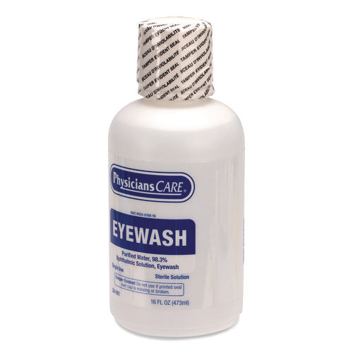 Image of PhysiciansCare® by First Aid Only® Eye Wash, 16 oz Bottle