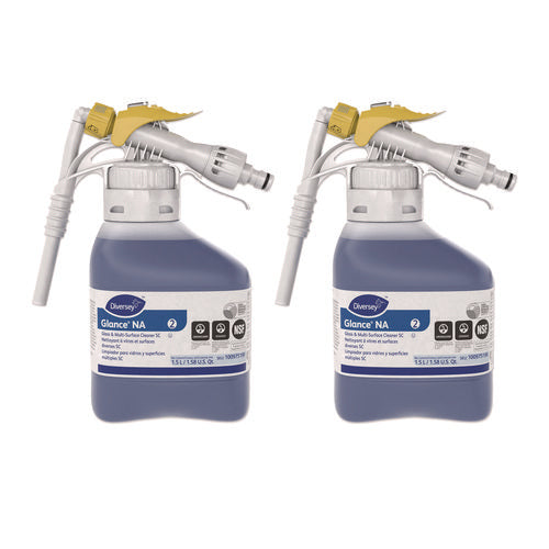 Image of Diversey Glance NA Glass and Multi-Surface Cleaner, 1.5 L, 2/Carton