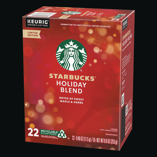Image of Starbucks® Holiday Blend K-Cup, 22/Box