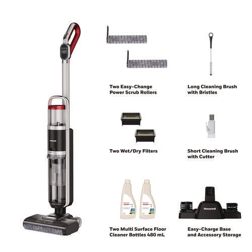 Image of Honeywell Ultamax Elite FC20 Cordless Floor Cleaner, 13.5" Cleaning Path, Graphite