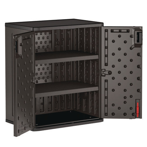 Image of Suncast Commercial® Base Storage Cabinet, 30 x 20.25 x 36, Gray