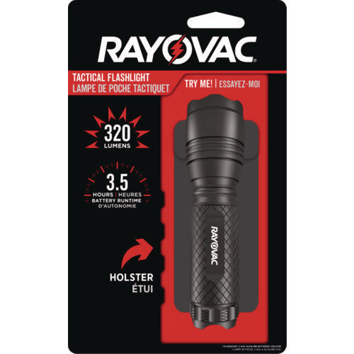 Image of Rayovac® Led Aluminum Flashlight, 3 Aaa Batteries (included), Black