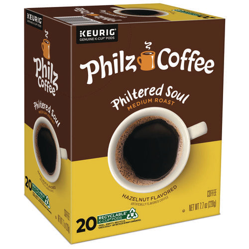 Image of Philz Coffee Philtered Soul K Cups, Hazelnut, 80/Carton