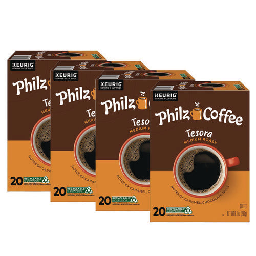 Image of Philz Coffee Tesora K-Cups, 80/Carton