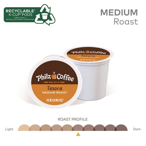 Image of Philz Coffee Tesora K-Cups, 80/Carton