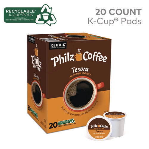 Image of Philz Coffee Tesora K-Cups, 80/Carton