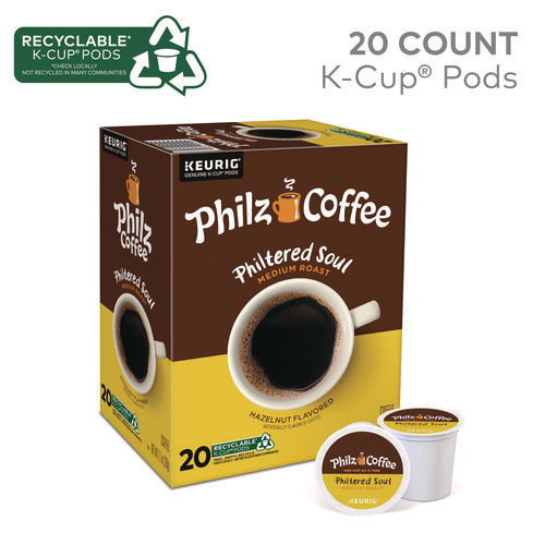 Image of Philz Coffee Philtered Soul K Cups, Hazelnut, 80/Carton