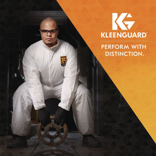 Image of KleenGuard V60 30-06 Dual Readers Safety Glasses, Black Polycarbonate Frame, Clear Polycarbonate Lens, 6/Box