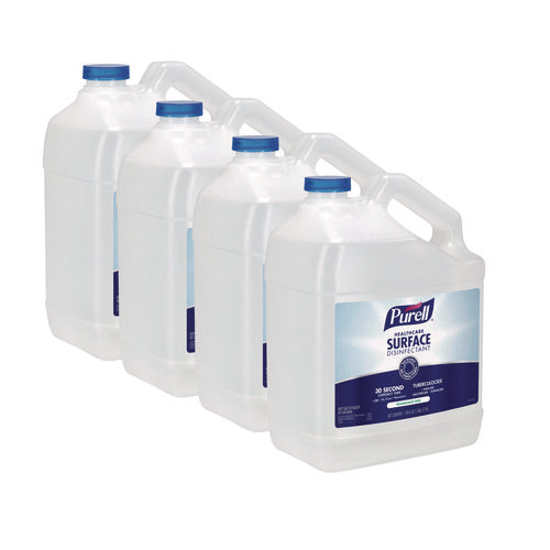 Image of PURELL® Healthcare Surface Disinfectant, Fragrance Free, 128 Oz Bottle, 4/carton