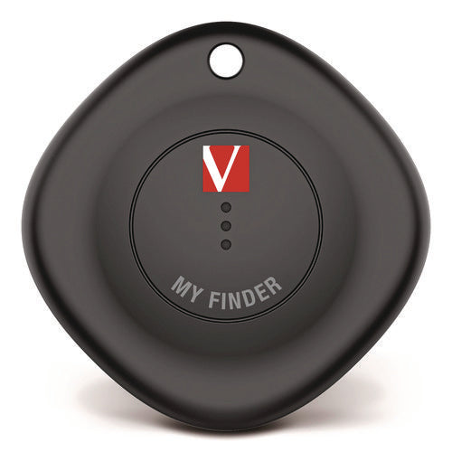Image of Verbatim® My Finder Bluetooth Tracker for Apple iOS, Black/White, 2/Pack