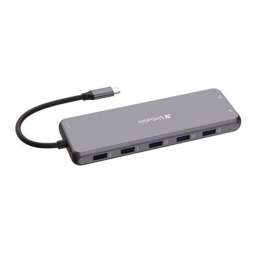 Image of Verbatim® USB-C Pro Multiport Hub CMH 13Port, Gray