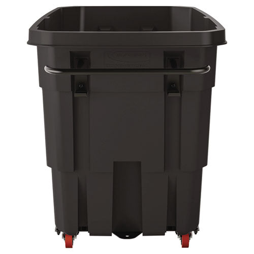Image of Suncast Commercial® 1 cu yd Light Duty Tilt Truck, 1,250 lb Capacity, Black