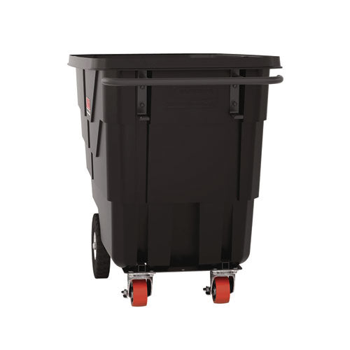 Image of Suncast Commercial® 0.5 cu yd Light Duty Tilt Truck, 850 lb Capacity, Black