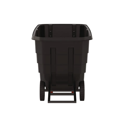Image of Suncast Commercial® 0.5 cu yd Light Duty Tilt Truck, 850 lb Capacity, Black