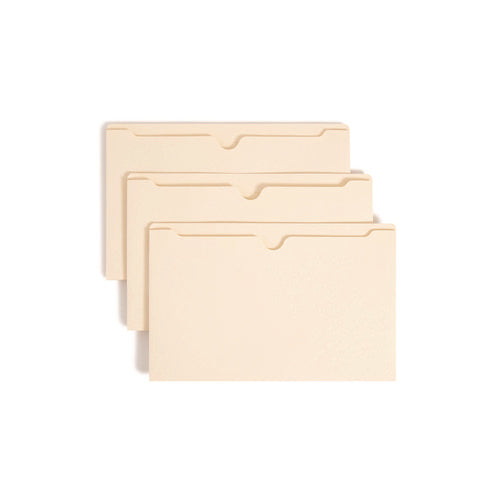 Image of Smead Manila File Jackets, 2-Ply Straight Tab, Legal Size, Manila, 50/box