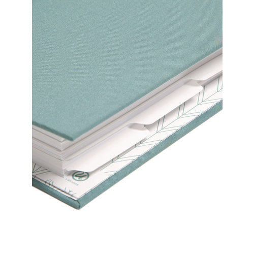 Image of Smead Three-Ring Binder Index Divider, 5-Tab, 11 X 8.5, White, 20 Sets