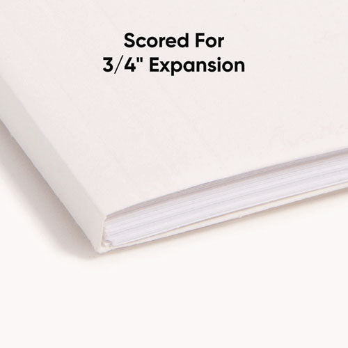 Image of Smead FasTab Hanging Folders, Letter Size, 1/3-Cut Tabs, White, 20/Box
