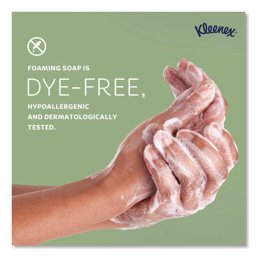 Image of Kleenex® Botanics Luxury Foam Skin Cleanser, Fresh Scent, 1,200 mL Refill, 4/Carton