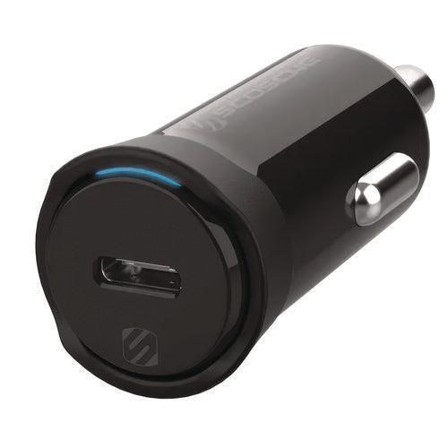 Image of Scosche® Powervolt Usb-C Fast Charger For Car, White