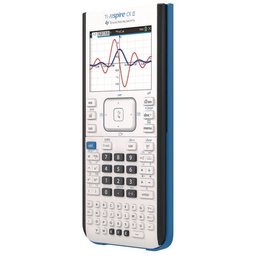 Image of Texas Instruments TI-Nspire CX II Graphing Calculator, 10-Digit LCD