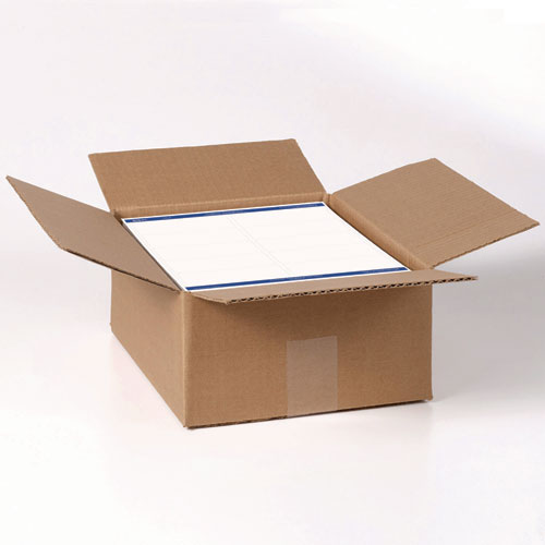 Image of Avery® Shipping Labels w/ TrueBlock Technology, Inkjet/Laser Printers, 2 x 4, White, 10/Sheet, 500 Sheets/Carton