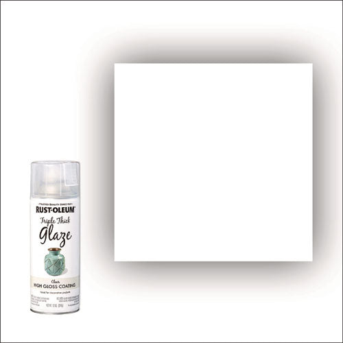 Image of Rust-Oleum® Specialty Triple Thick Glaze Spray Paint, High Gloss Clear, 12 oz Aerosol Can
