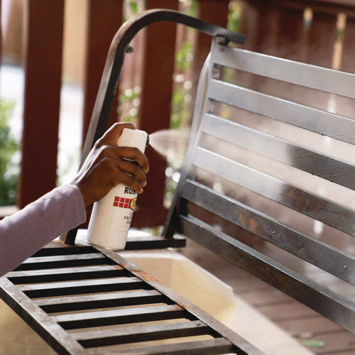 Image of Rust-Oleum® Stops Rust 5-in-1 Spray Paint, Gloss White, 12 oz Aerosol Can, 6/Carton