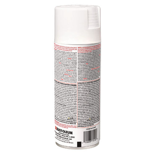 Image of Rust-Oleum® High Heat Enamel Spray Paint, Flat White, 12 oz Aerosol Can