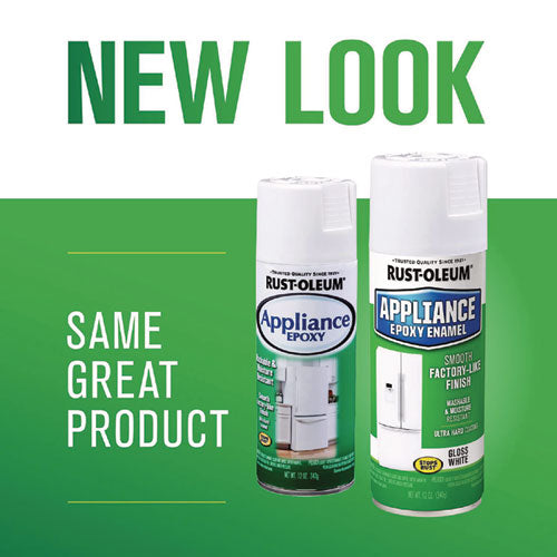 Image of Rust-Oleum® Specialty Appliance Epoxy Spray Paint, Gloss White, 12 oz Aerosol Can