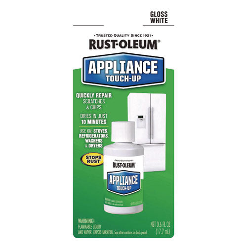 Image of Rust-Oleum® Specialty Gloss White Appliance Epoxy Touch, Gloss White, 0.6 oz Bottle
