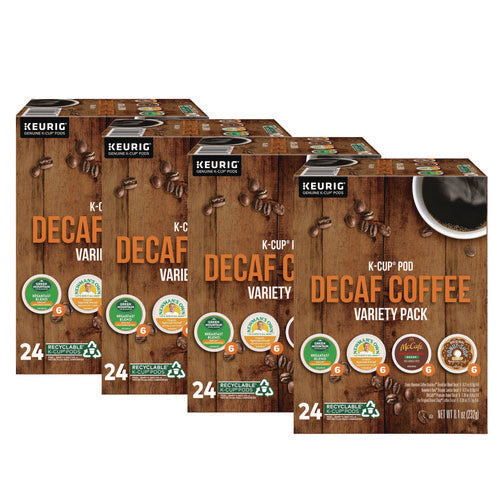 Image of Green Mountain Coffee® Decaf Variety Coffee K-Cups, Assorted Flavors, 96/Carton