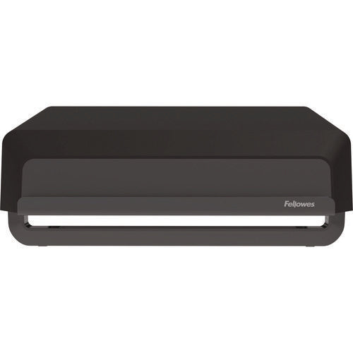 Image of Fellowes® Breyta Monitor Stand, 13.94" x 11.97" x 3.25" to 6", Black, Supports 33 lbs