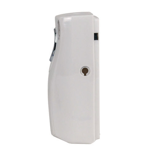 Image of Boardwalk® Classic Metered Air Freshener Dispenser, 4" X 3" X 9.5", White
