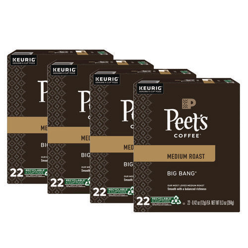 Image of Peet's Coffee & Tea® Big Bang K-Cups, 88/Carton