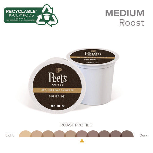 Image of Peet's Coffee & Tea® Big Bang K-Cups, 88/Carton