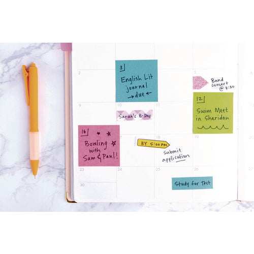 Image of Post-it® Notes Original Cubes, 3" x 3", Pastels Collection, 400 Sheets/Cube