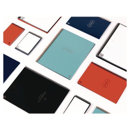 Image of Rocketbook Core Smart Notebook, Medium/College Rule, Neptune Teal Cover, (18) 8.8 x 6 Sheets