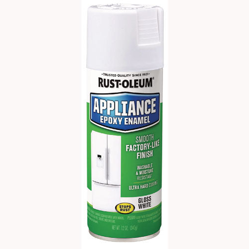 Image of Rust-Oleum® Specialty Appliance Epoxy Spray Paint, Gloss White, 12 oz Aerosol Can
