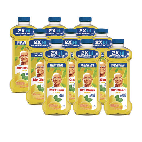 Image of Mr. Clean® Multipurpose Cleaning Solution, Lemon Scent, 23 oz Bottle