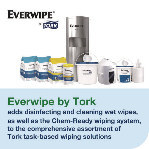 Image of Tork® Stainless Steel Wet Wipe Stand, 15 x 15 x 37.25, Stainless Steel