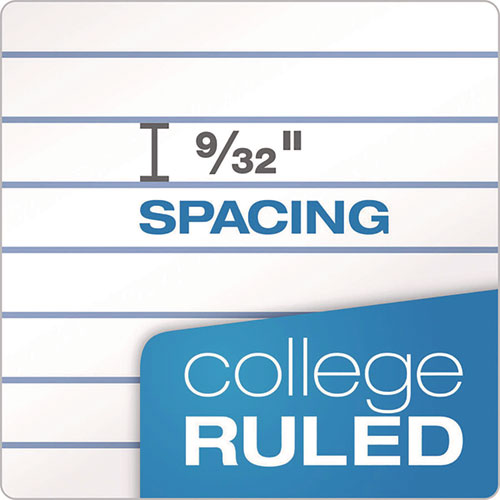 Image of Oxford Coil-Lock Wirebound Notebook, 3-Hole Punch, 5-Subject, College Rule, Randomly Assorted Covers, (200) 11 x 8.5 Sheets