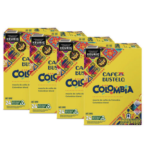 Image of Cafe Bustelo 100 Percent Colombian K-Cups, 96/carton